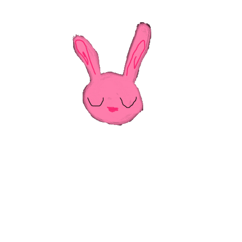 pink bunny gif